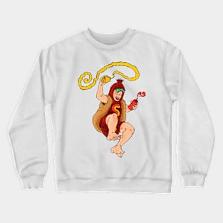 My Last Day as a Hot Dog Crewneck Sweatshirt